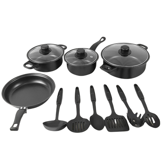 Batería de Cocina Antiadherente 13 Pzs